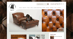 Desktop Screenshot of leatherchairs.co.uk